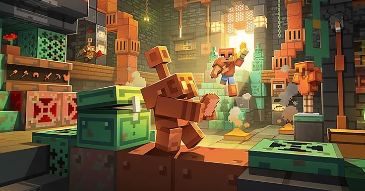 Minecraft gameplay